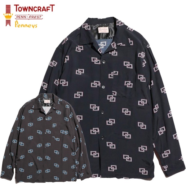 TOWNCRAFT（タウンクラフト ）・PENNY'S（ぺニーズ）】 ATOMIC PRINTED