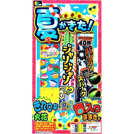 花火,花火セット・バッグ｜花火セット 200 夏がきた！の通販｜格安