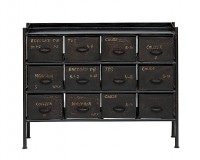 journal standard Furniture | GUIDEL 12DRAWER CHEST SILVER ギデル12