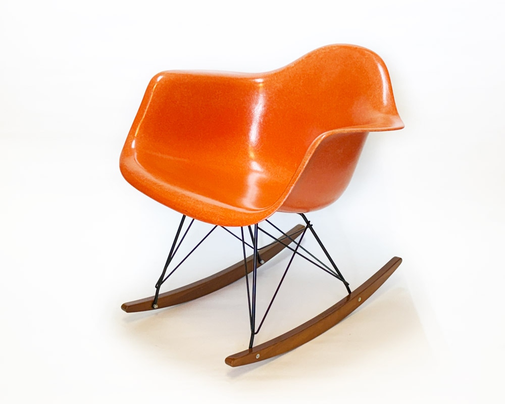 Herman Miller/ハーマンミラー｜イームズアームシェルチェア オレンジ