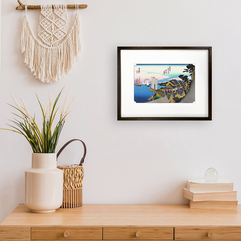 歌川広重「東海道五十三次 品川 日之出」浮世絵木版画｜浮世絵工房