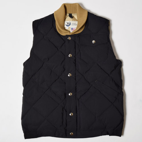 Crescent Down Works×US/Diamond Quilted Down Vest（クレセントダウン