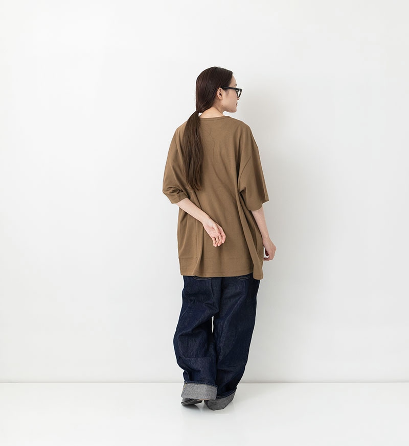 Sand-Knit バーガンディ ショートスリーブシャツ 44 ショートスリーブサーディナスTシャツ