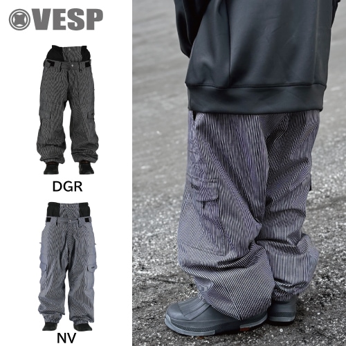 Vesp】モノグラムカーゴパンツ スノーボードウェア Vesp】モノグラム