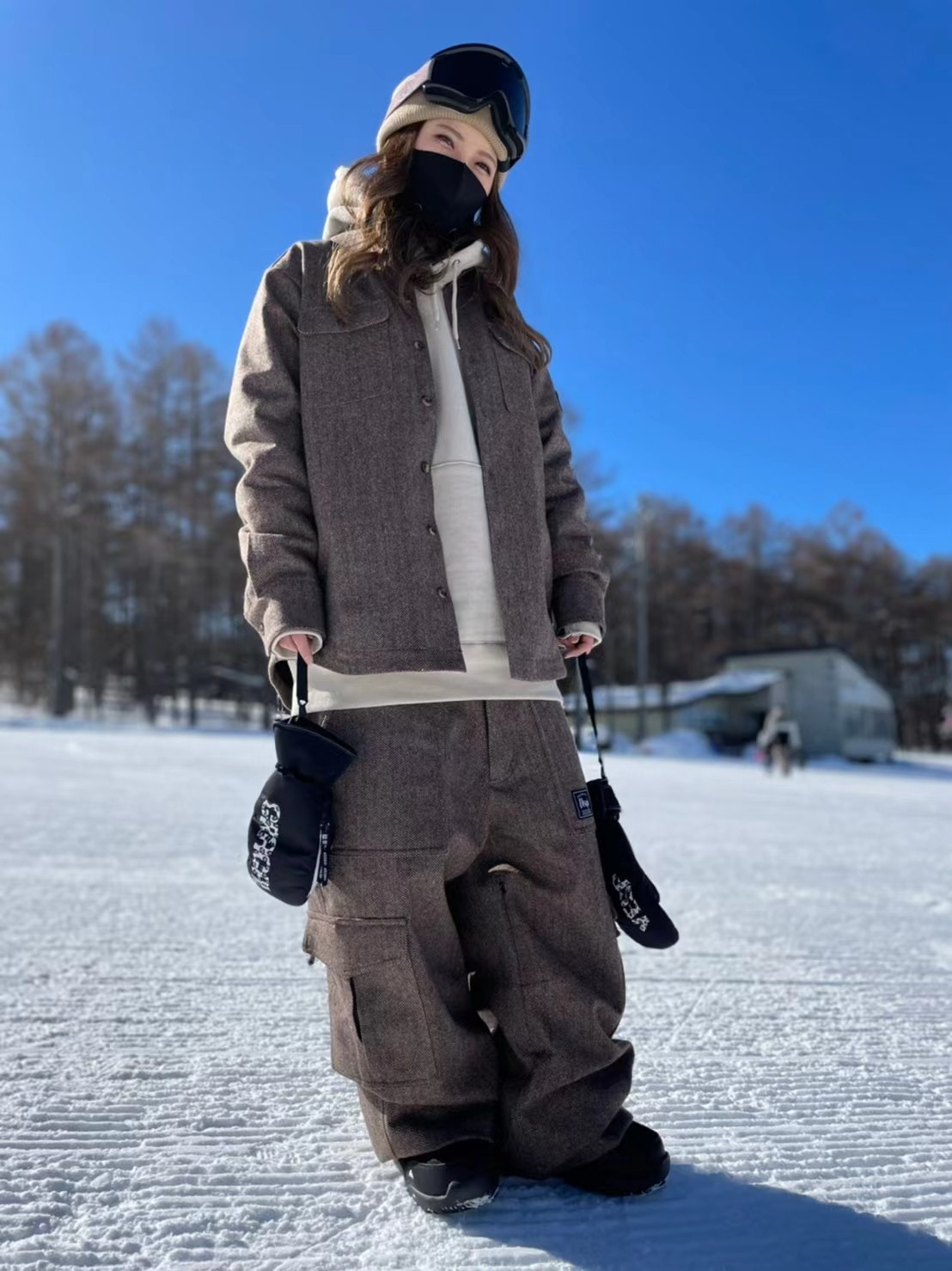 希少商品】ESTIVO スノボウェア カモフラ M 販売済み C519 希少商品