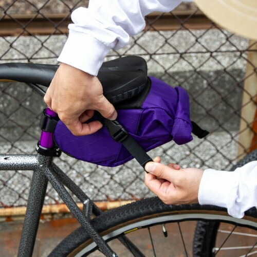 FAIRWEATHER seat bag mini x-pac/purple [フェアウェザー]