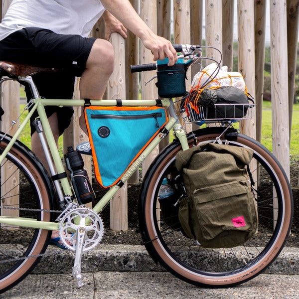 FAIRWEATHER frame bag ADV x-pac/teal Mサイズ [フェアウェザー]