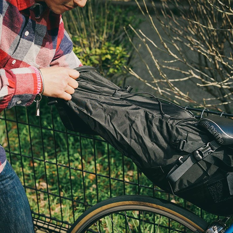 FAIRWEATHER seat bag black [フェアウェザー]