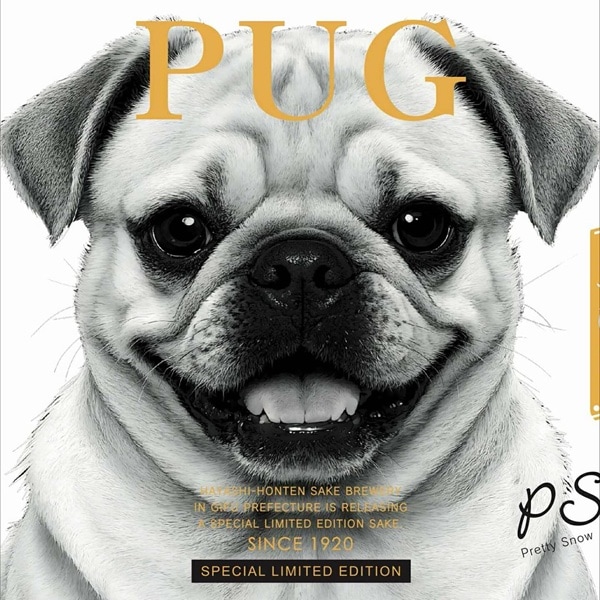 林本店 (はやしほんてん) PUG パグ 純大 無濾過生原 ～Pretty Snow
