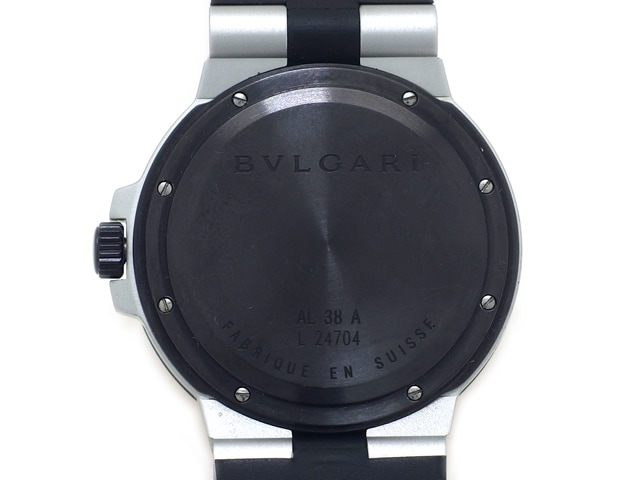 ブルガリ アルミニウム AL38A 自動巻 OH済 USED Bulgari