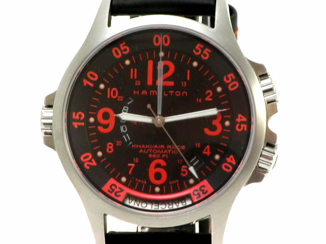 ハミルトン カーキ GMT エアレース H77665673 自動巻 USED Hamilton