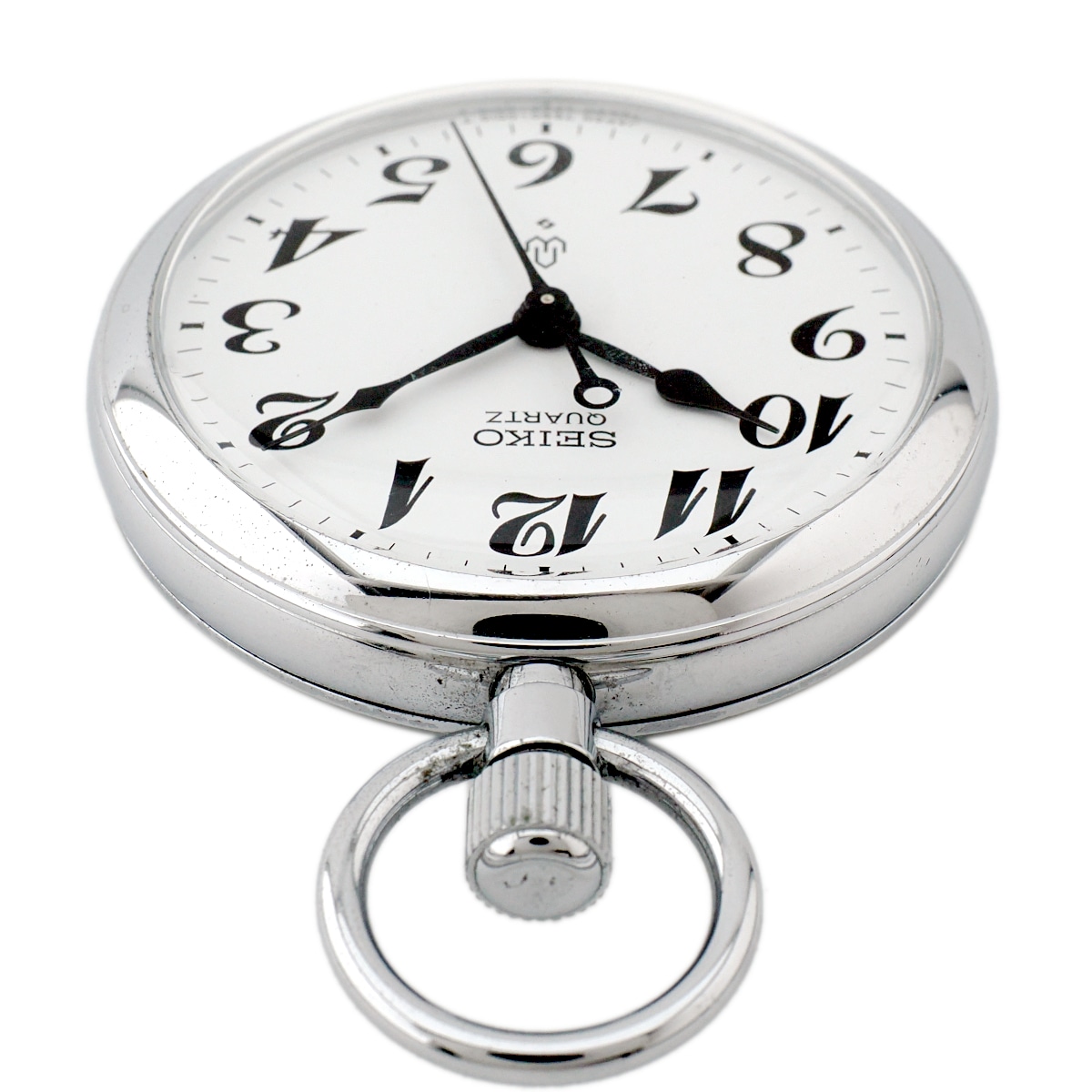 セイコー クオーツ 懐中時計 7550-0010 大鉄 昭和56年/1981年製 Seiko