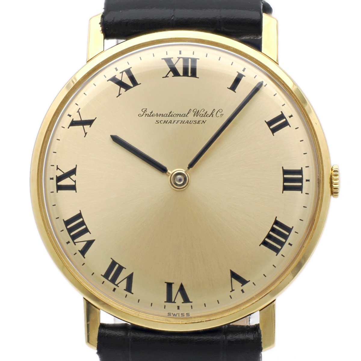 IWC 18金無垢 Ref.1416 ローマインデックス Cal.422 手巻き OH済 1966年