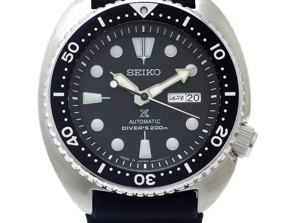 セイコー ダイバーズ 200m 黒ベゼル SRP777J1 自動巻 日本製海外販売