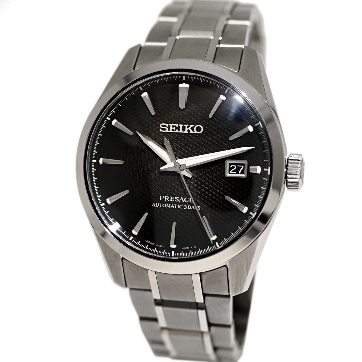 セイコー プレサージュ SARX117 6R55-00E0 チタン 自動巻 2024年購入品