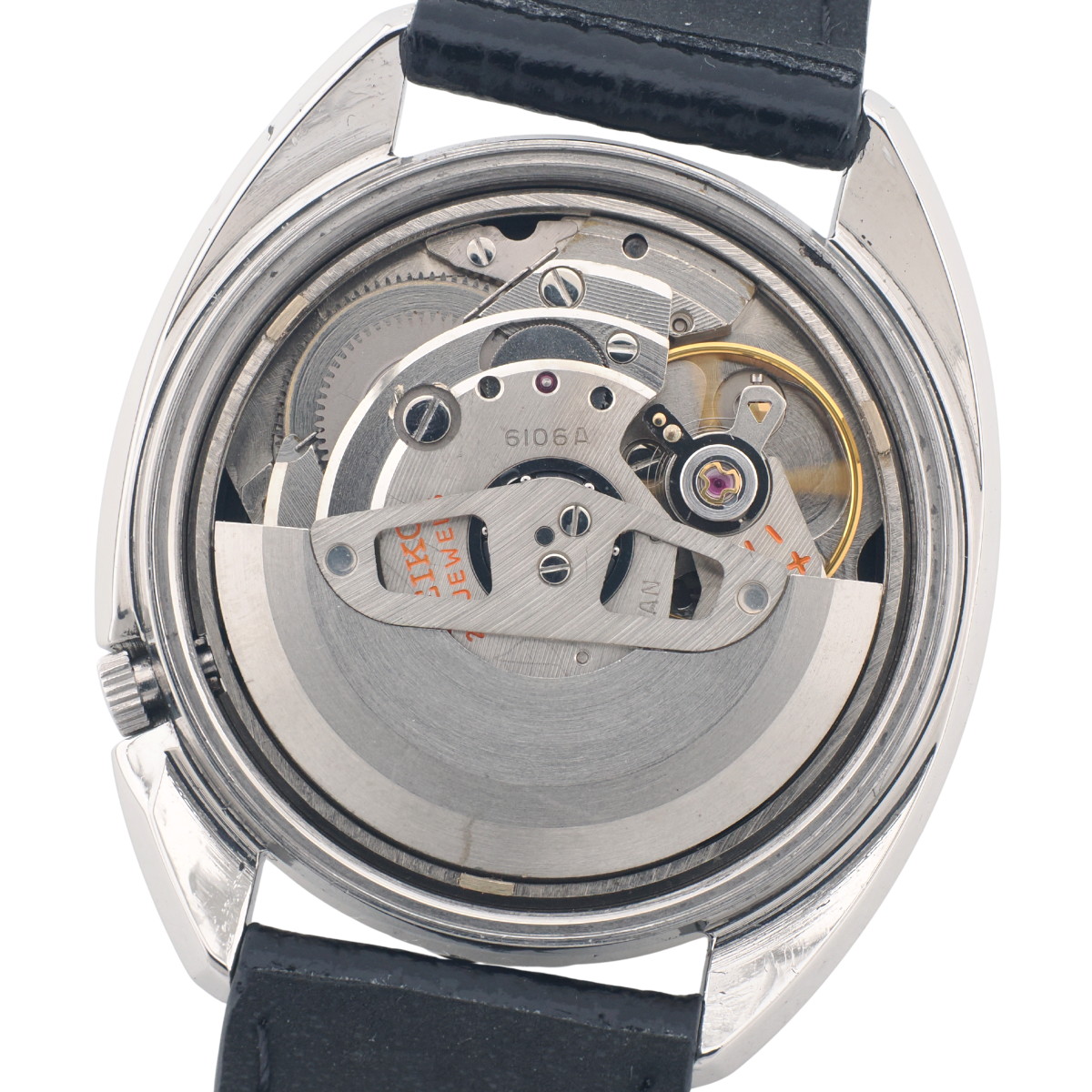 セイコー 5デラックス 6106-7040 フルーテッドベゼル 25石 自動巻 OH済