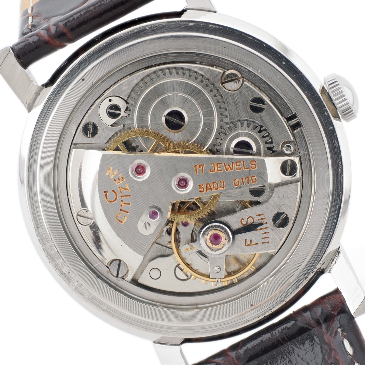 シチズン センターセコンド Ref.14001 17石 手巻 OH済 1950年代 Citizen