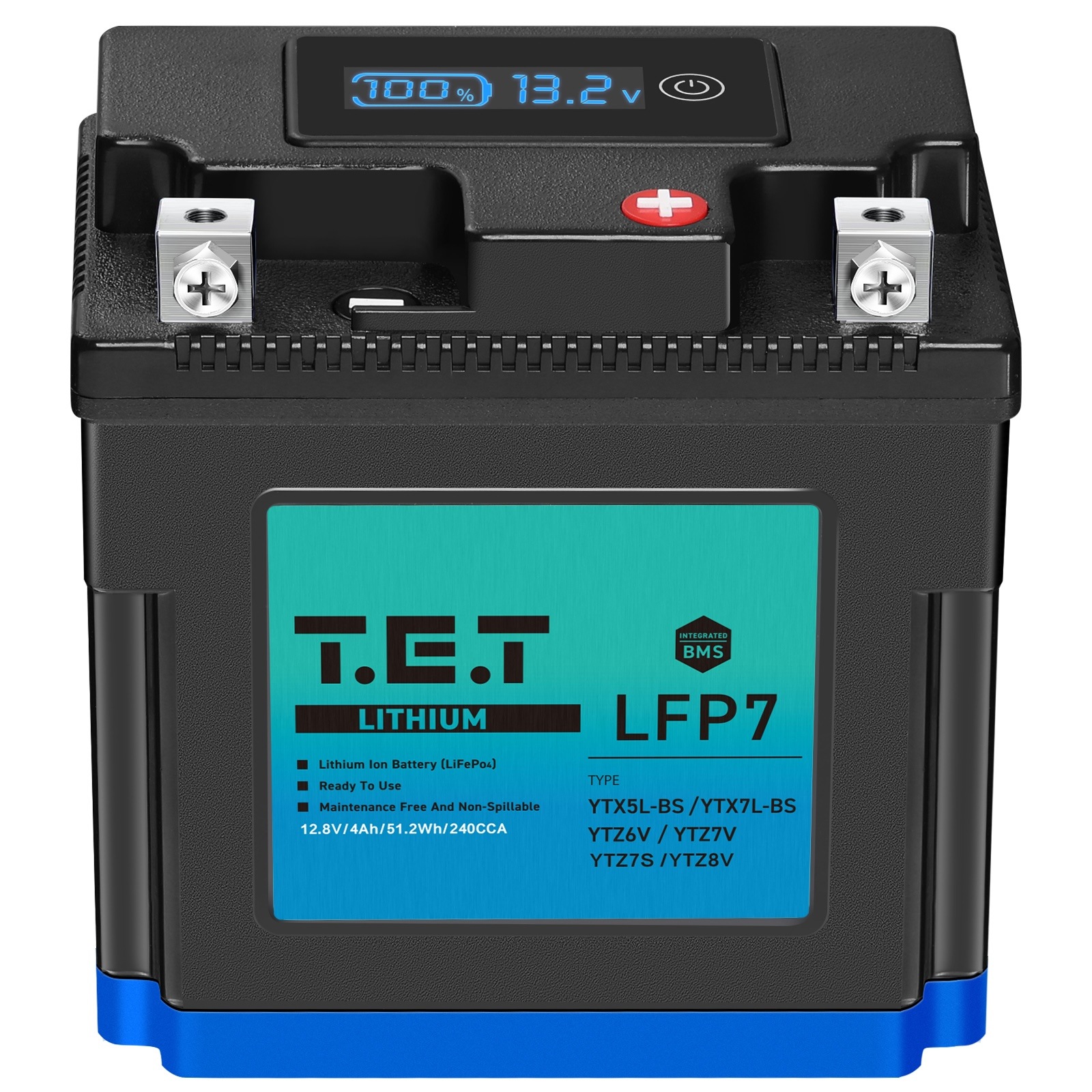 T.E.T LFP7L 超軽量 リチウムイオンバッテリーYTX7L-BS / YTX5L-BS