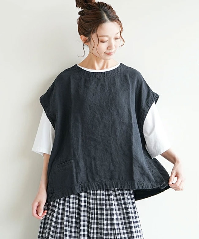 SALE 30%OFF】[TB22223]tumugu(ツムグ) 別注色あり ソリトリネンビッグ