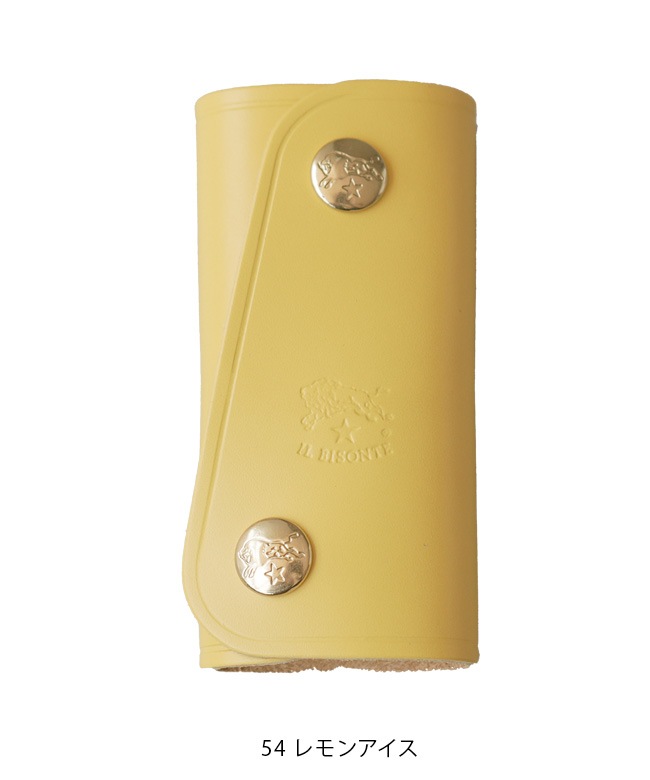 新品 IL BISONTE キーケース ベージュ 2024春夏 新品 IL BISONTE キー