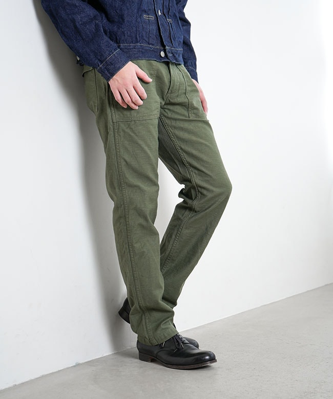 01-5032-16]orSlow(オアスロウ)MEN'S US ARMY SLIM FIT FATIGUE(スリム