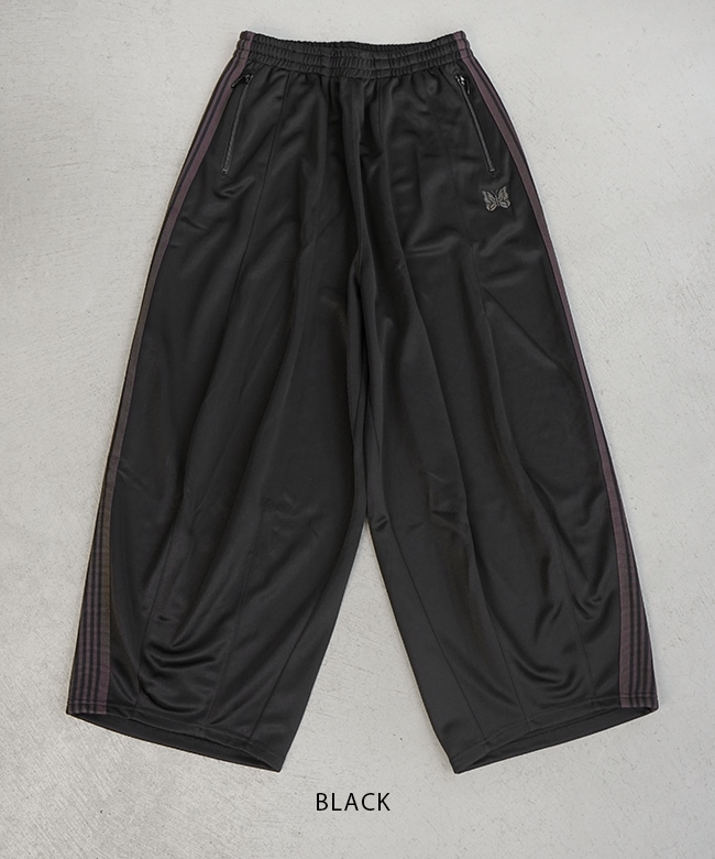 PU277]NEEDLES(ニードルズ) H.D.Track Pant - Poly Smooth ヒザデル