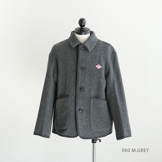 ◇[DT-A0210WLP]DANTON(ダントン) WOOL LIGHT PILE COVERALLS JACKET