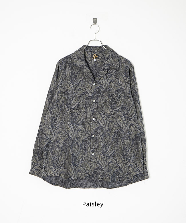 QV245]NEEDLES(ニードルズ) One-Up Shirt - PE/C Jq. Cloth ワンナップ
