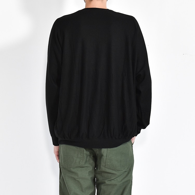 242cs01] COLINA(コリーナ)super140's Washable Wool THE WOOL SWEAT