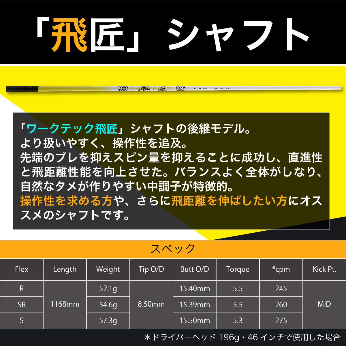 レフティ マキシマックス ブラックシリーズⅡ ＜SLE適合＞｜ワークス