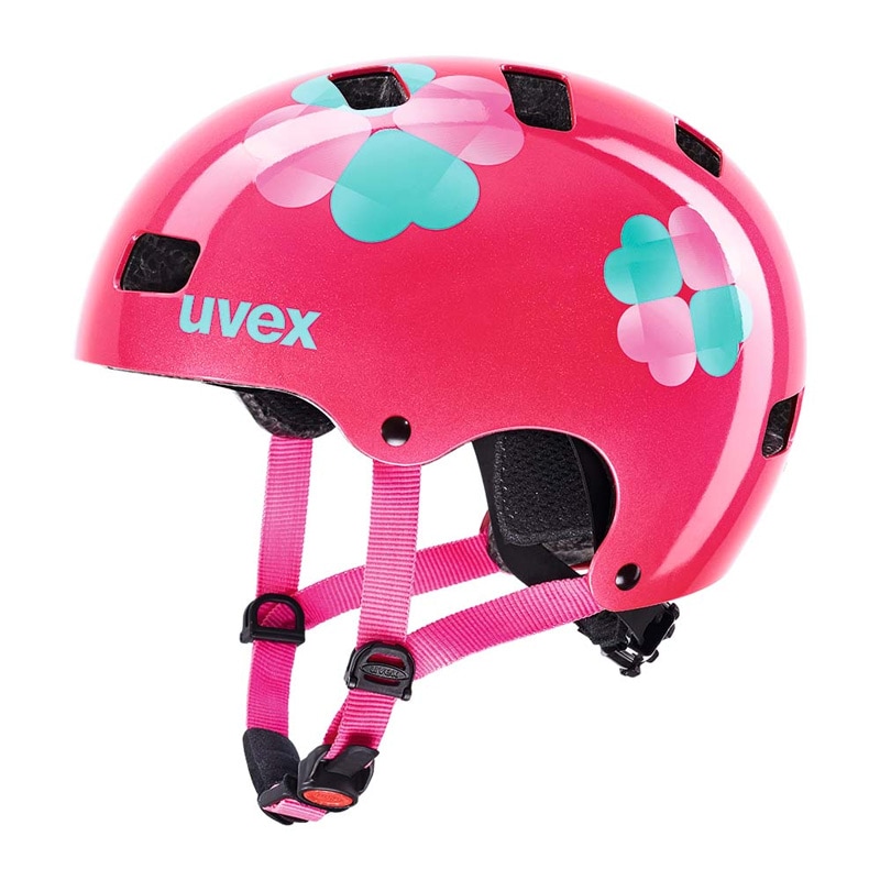 ウベックス KID 3 ピンクフラワー ヘルメット UVEX | ヘルメット,子供