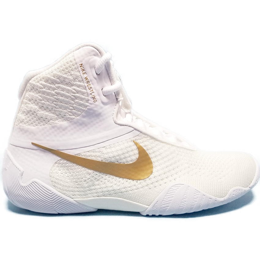 ナイキ・タワ (NIKE TAWA) [ホワイト/ゴールド] | レスリングシューズ