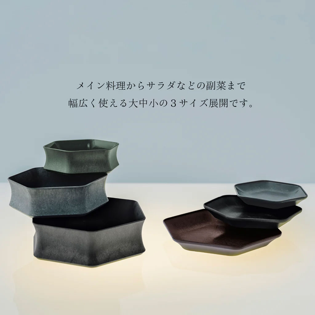ARAS 平皿ロッカク中 | zuiun onlineshop