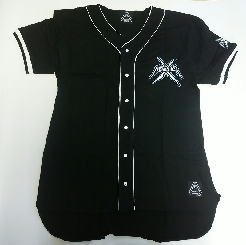在庫有り商品】METALLICA -メタリカ- 81 ベースボール・ジャージー L