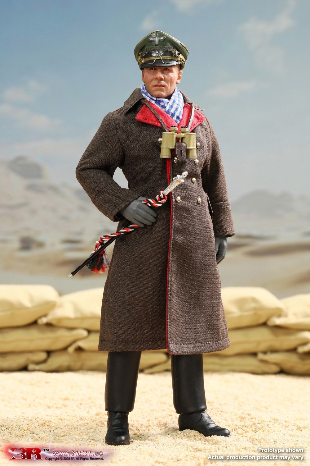 3R 1/12 WW2 ドイツアフリカ軍団 軍団長 エルヴィン・ロンメル 砂漠の