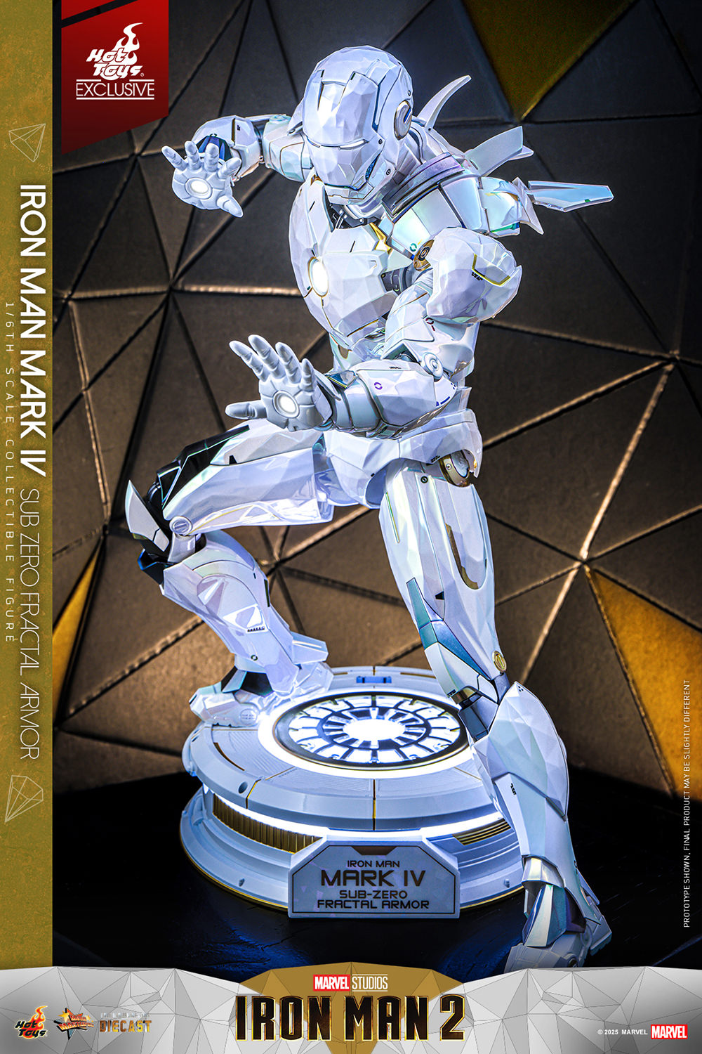 ホットトイズ 1/6 アイアンマン マーク4（サブ-ゼロ フラクタル