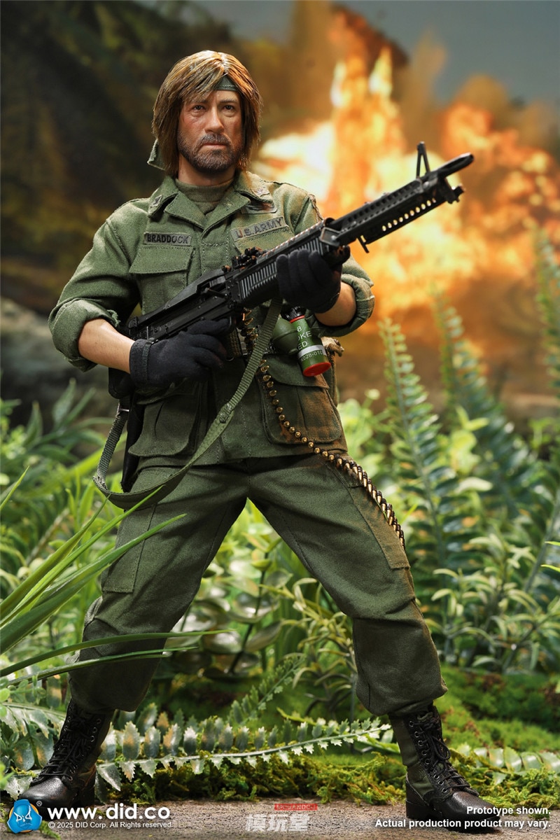 DID 1/6 ベトナム戦争 アメリカ陸軍 ジェームズ大佐 植毛ヘッド V80184