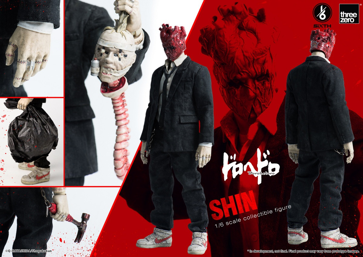 threezero 1/6 ドロヘドロ 心 再販.Ver 3Z0561 Dorohedoro Shin