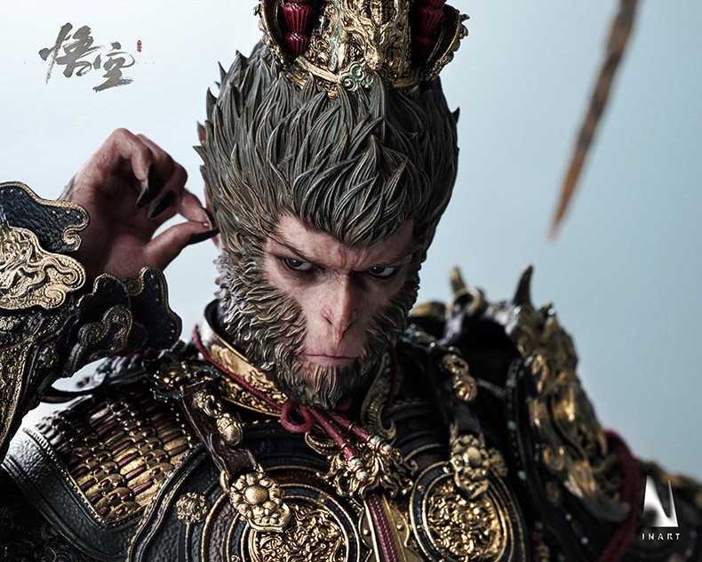 INART 1/6 黒神話: 悟空 天命人 ゴールドアーマー.Ver Black Myth