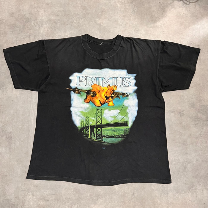 90's PRIMUS SOUTHBOUND PACHYDERM TOUR T-Shirts 90年代 プライマス