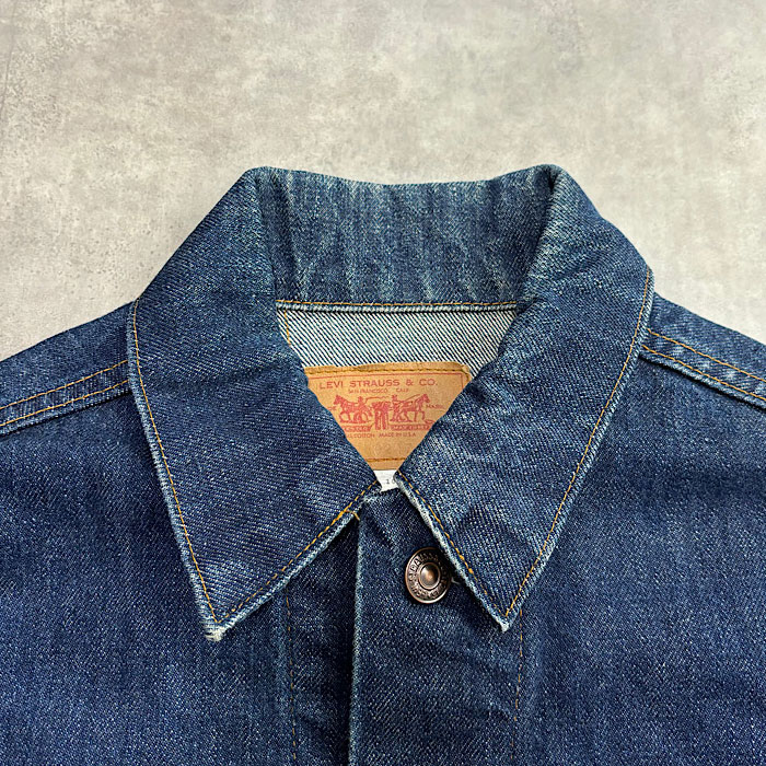 70's LEVI'S 70505-0217 Denim Trucker Jacket サークルRタブ SIZE/40