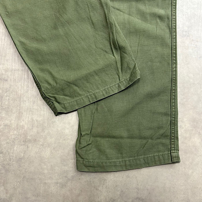 70's U.S.ARMY BAKER PANTS OG-107 W31L33 70年代 U.S.ARMY ベイカー