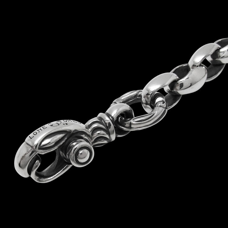 シルク リンク (M) ブレスレット (クレーン サークル) ウィズ クレーン