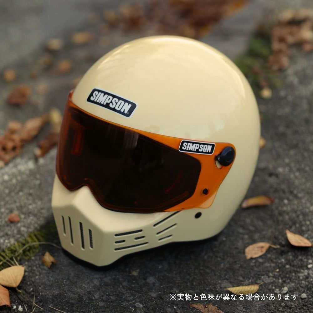 SIMPSON M30 クリーム | SIMPSONヘルメット公認オンラインストア