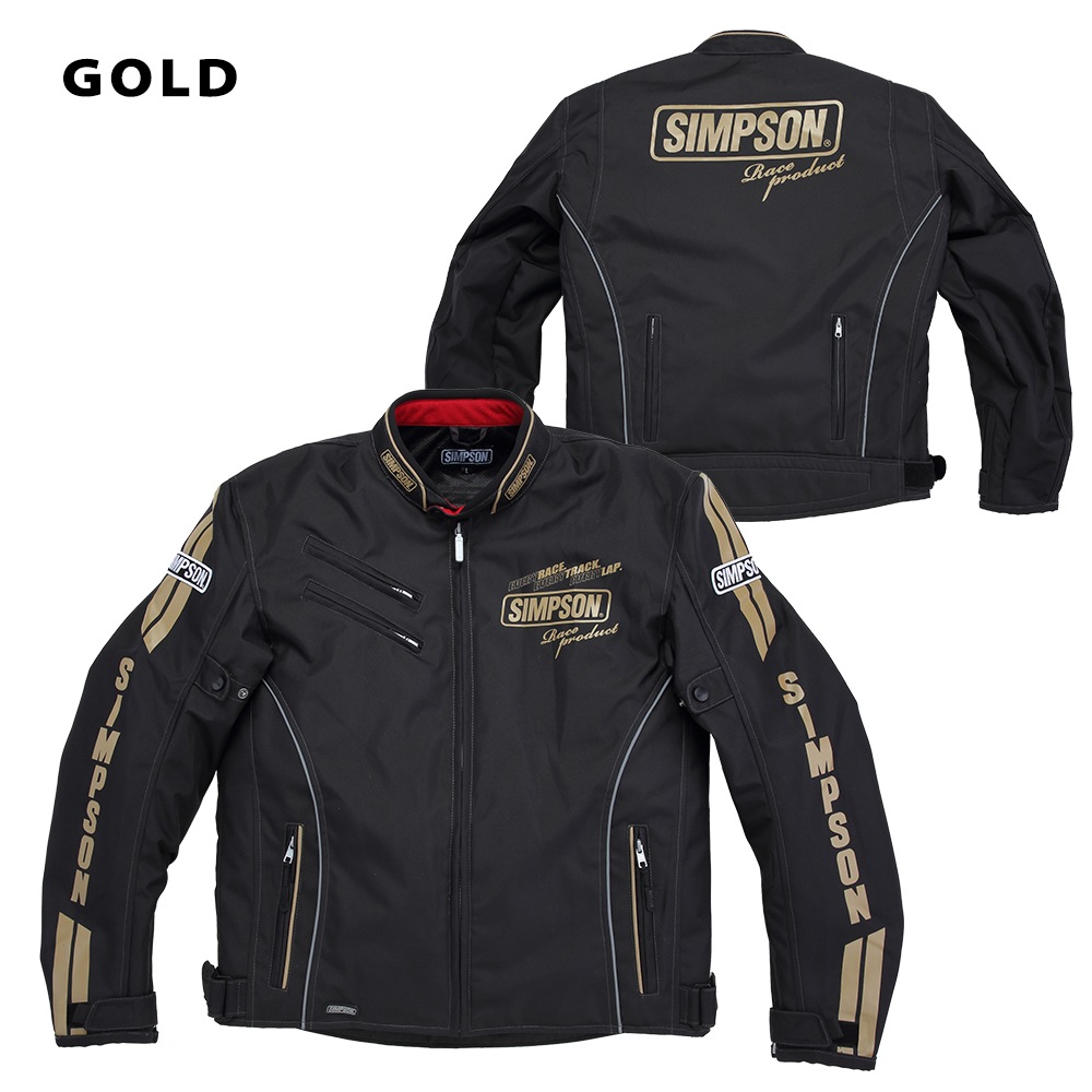 SIMPSON NSW-2203 ライダース ウィンタージャケット 秋冬モデル