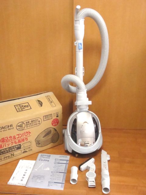 HITACHI 日立 紙パック式スタンダード CV-PP8 掃除機 クリーナー 10年