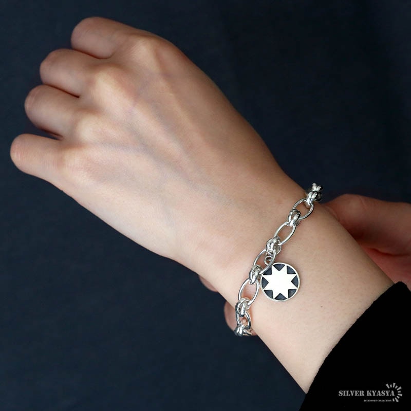 SyuyaN様 シルバー925 チャーム付きブレスレット2004×6 SyuyaN様