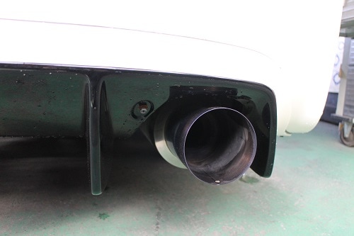ホンダ シビックタイプR 純正マフラー加工 【型式：ABA－FD2