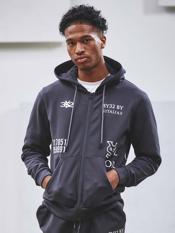 SPIRAL KNIT ZIP HOODIE | TOPS,HOODIES | 【公式】SY32 by SWEET