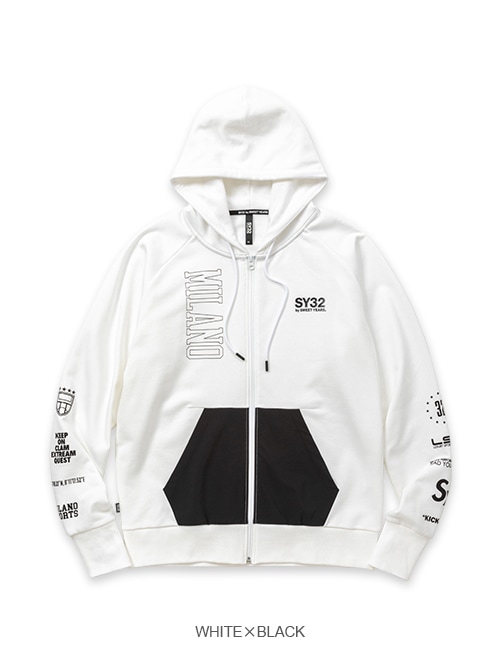 TEXTURE MIX ZIP HOODIE | SPECIAL | 【公式】SY32 by SWEET YEARS